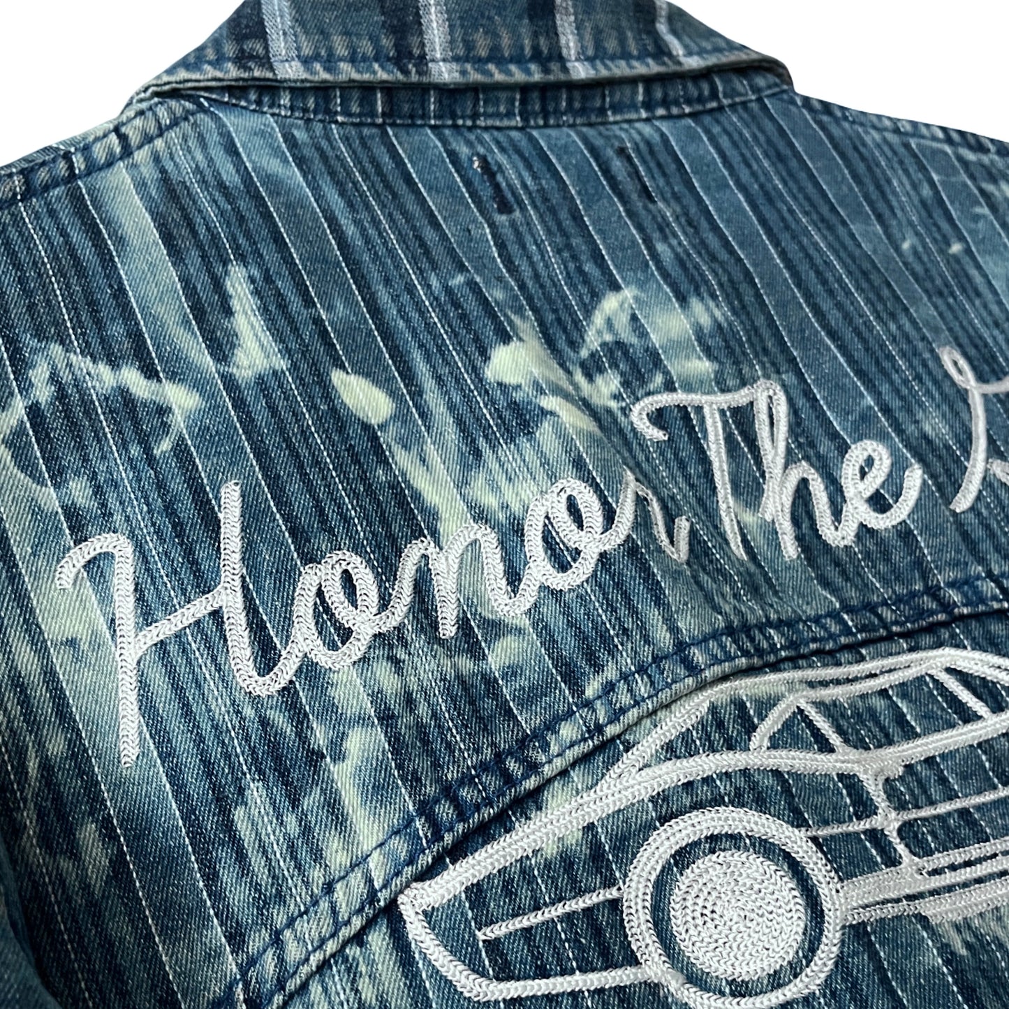 Honor The Gift Twill Utility Shirt Jacket in Blue Collar / LARGE