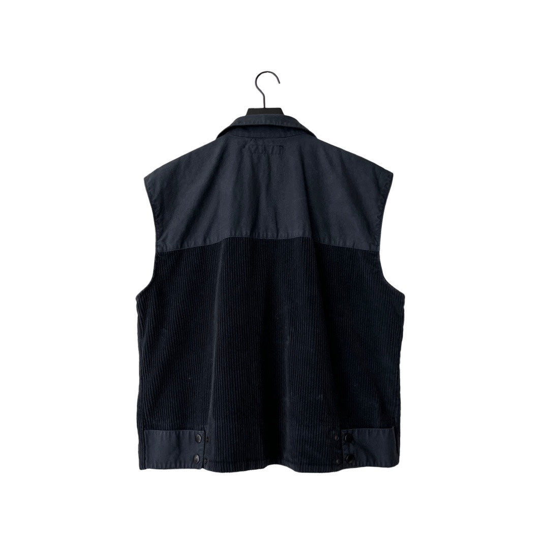 Canvas & Corduroy Utility Vest in Nautical / MEDIUM