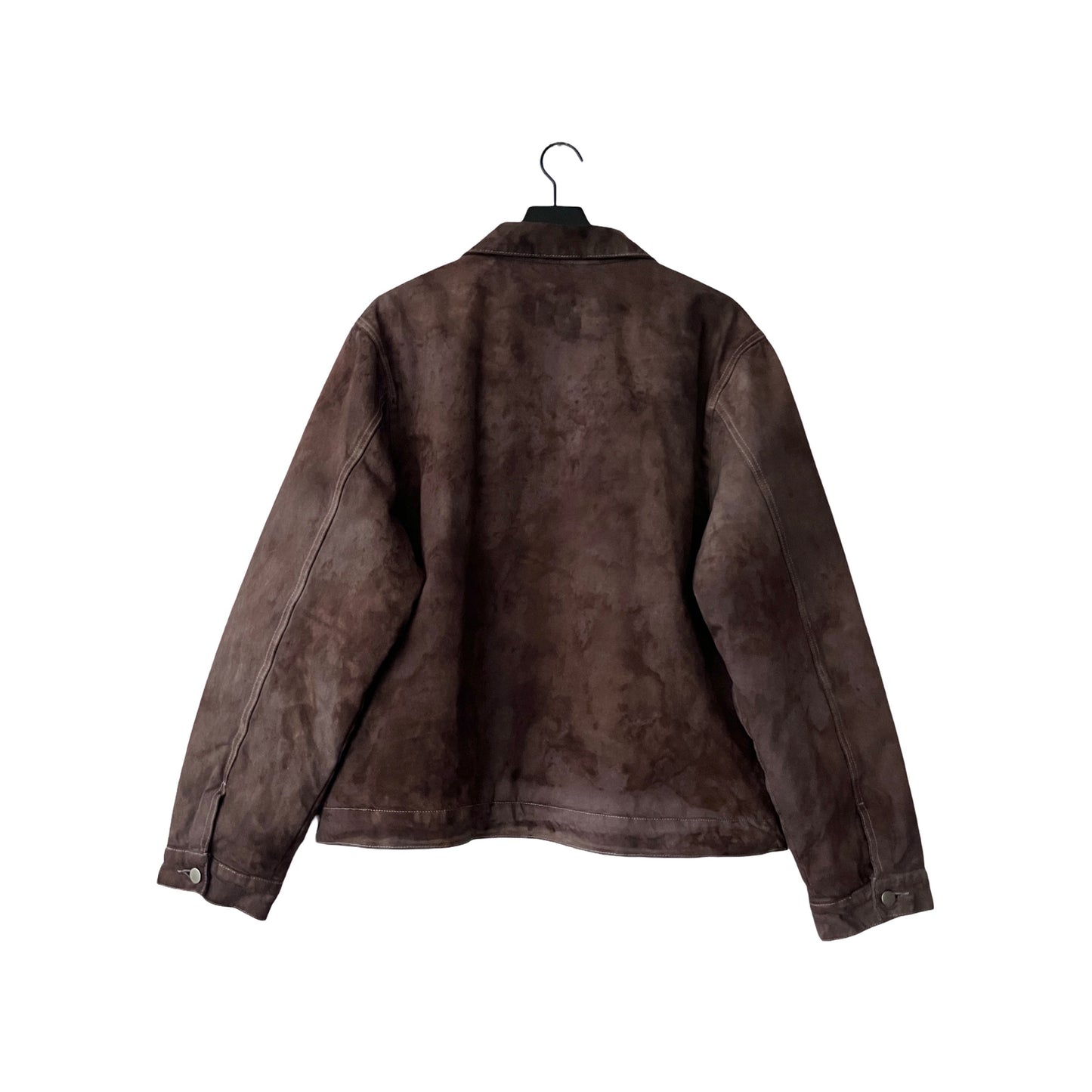 Denim Quilted Workwear Jacket in Patina / LARGE