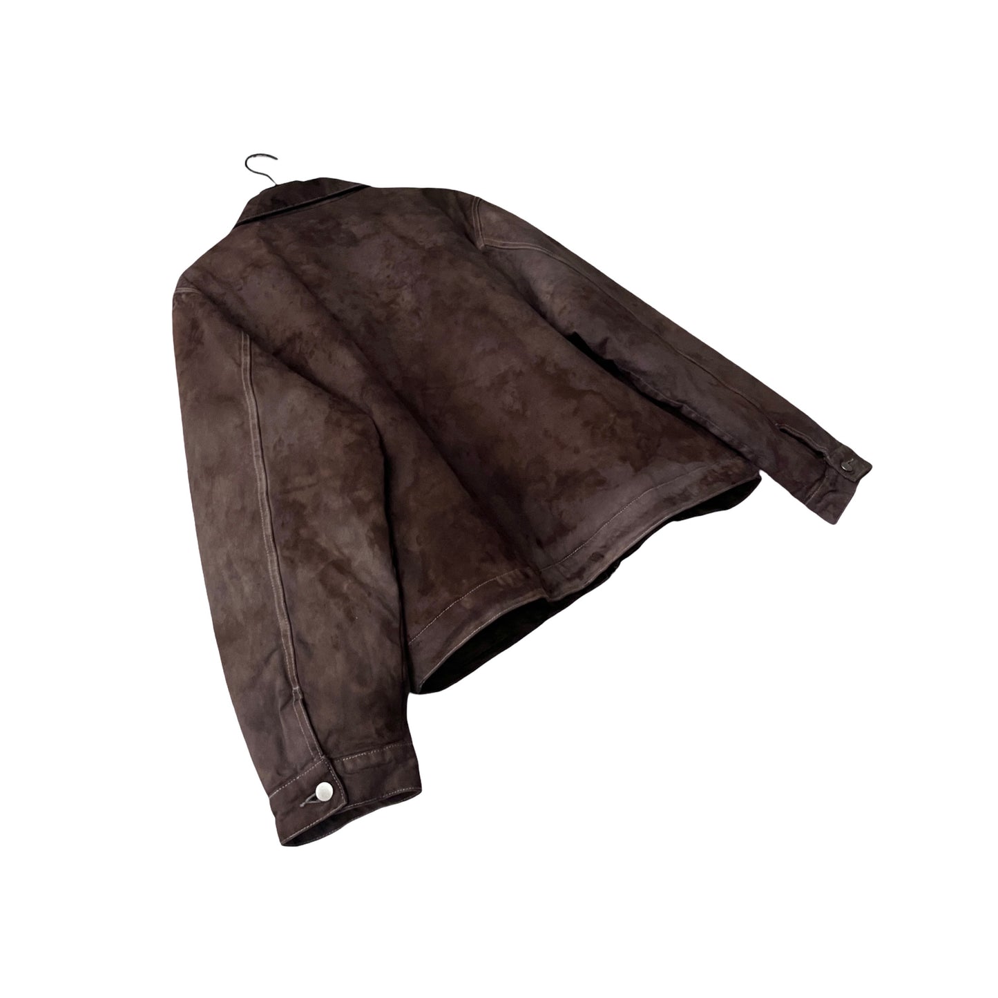 Denim Quilted Workwear Jacket in Patina / LARGE