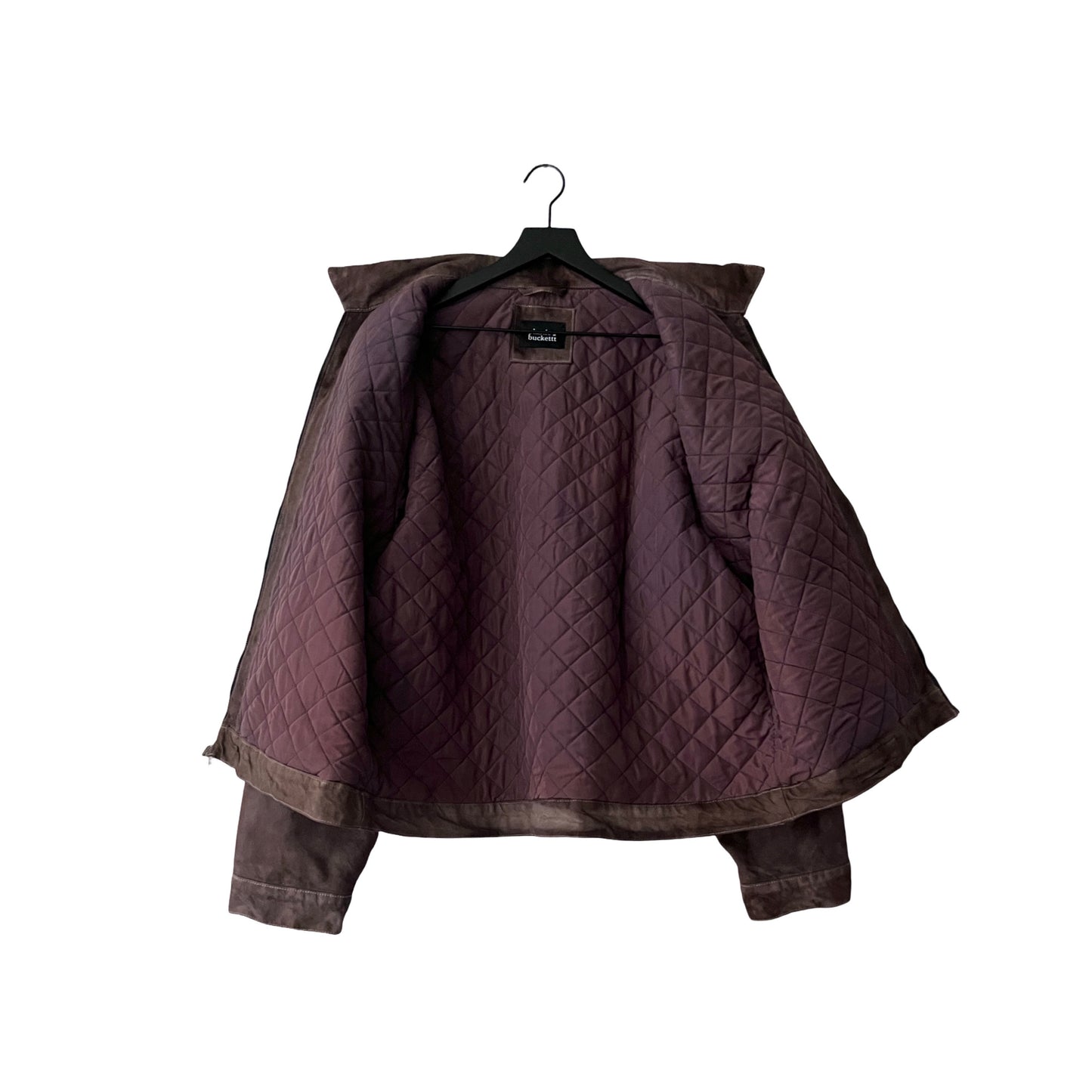 Denim Quilted Workwear Jacket in Patina / LARGE