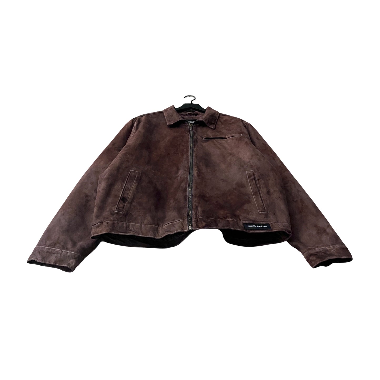 Denim Quilted Workwear Jacket in Patina / LARGE