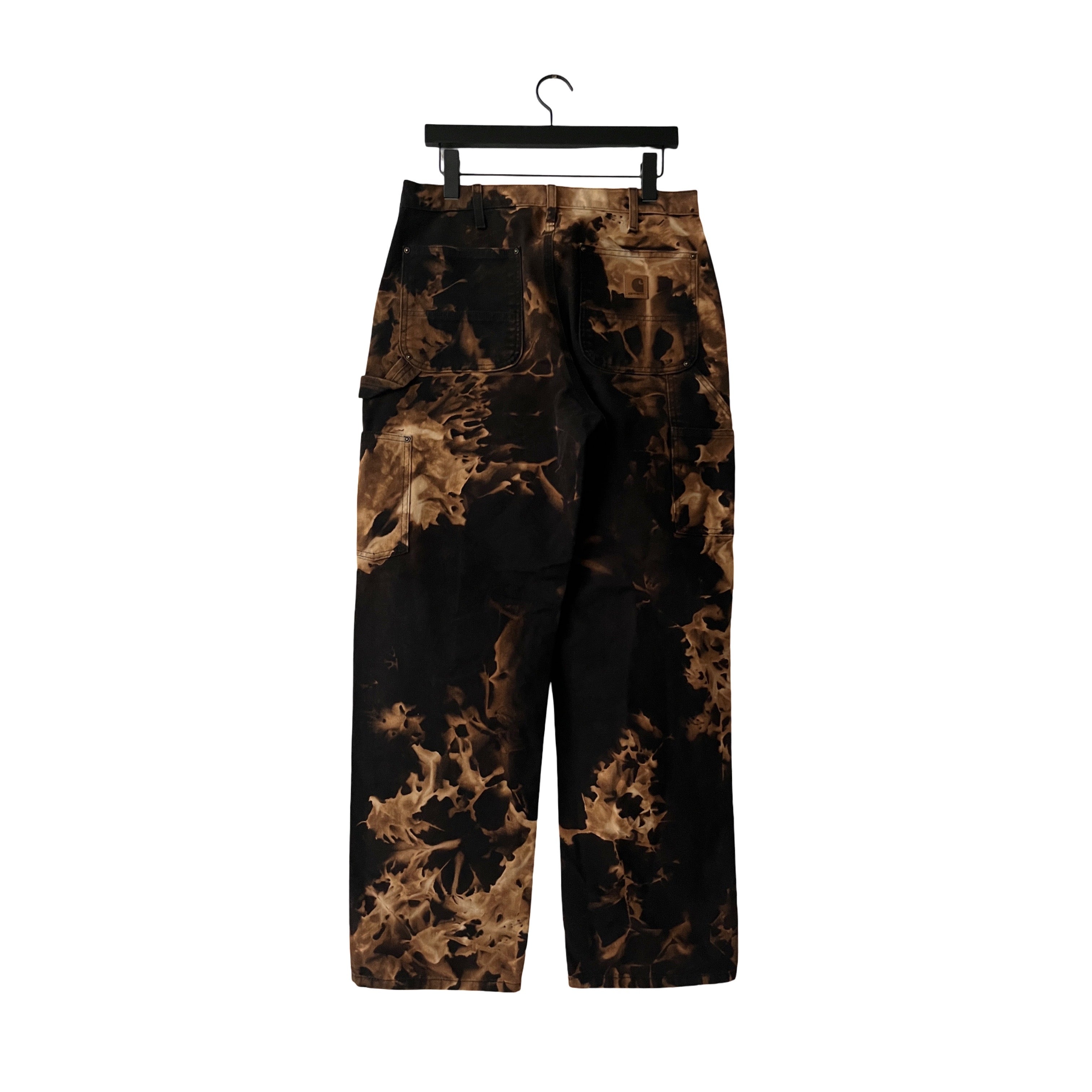 Carhartt Double Knee Loose Fit Workwear Pants in Sandstone / 32