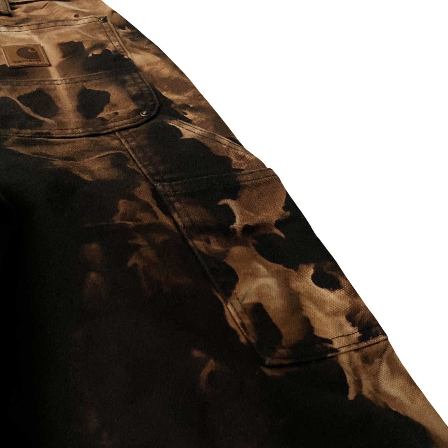 Carhartt Double Knee Loose Fit Workwear Pants in Sandstone / 32" x 32"