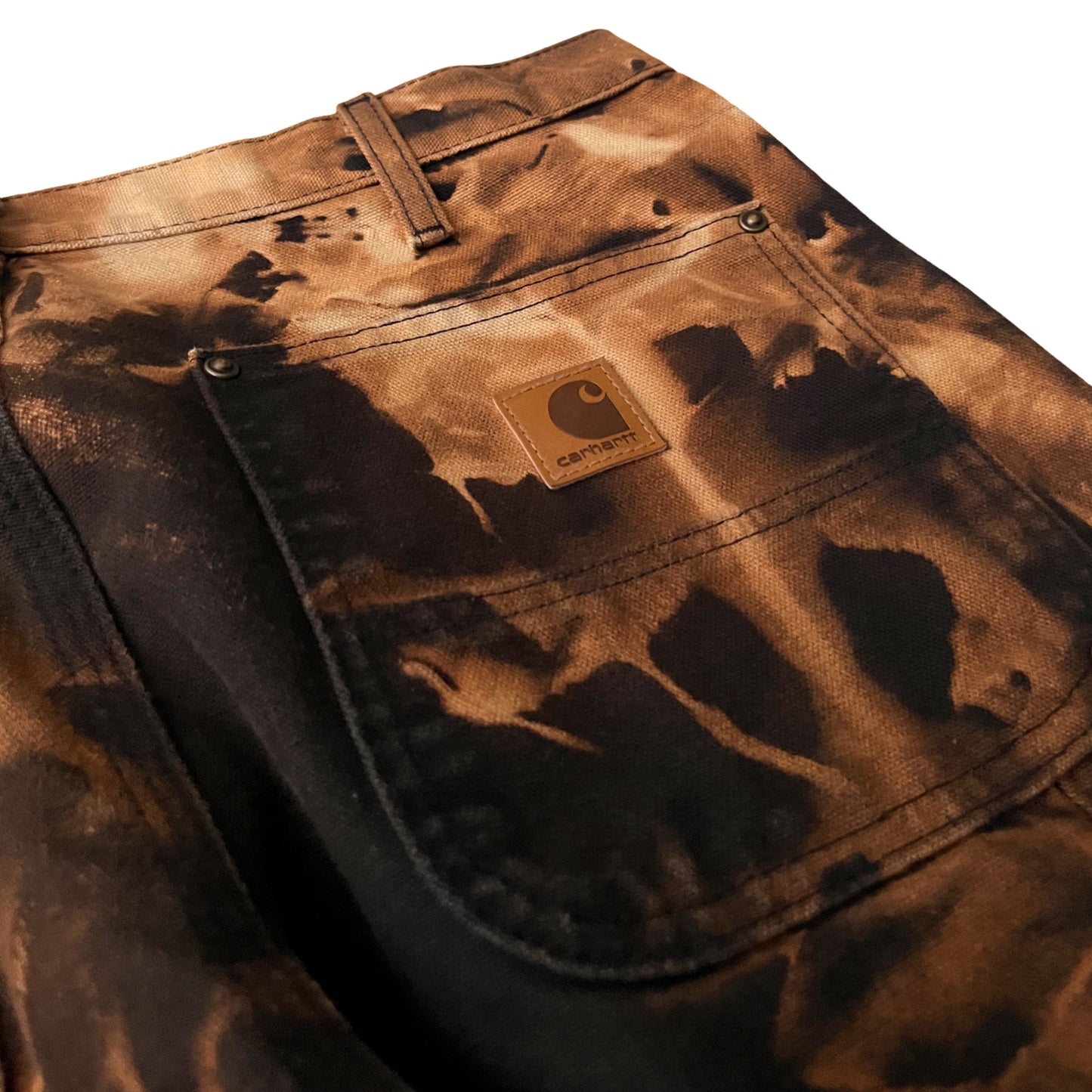 Carhartt Double Knee Loose Fit Workwear Pants in Sandstone / 32" x 32"