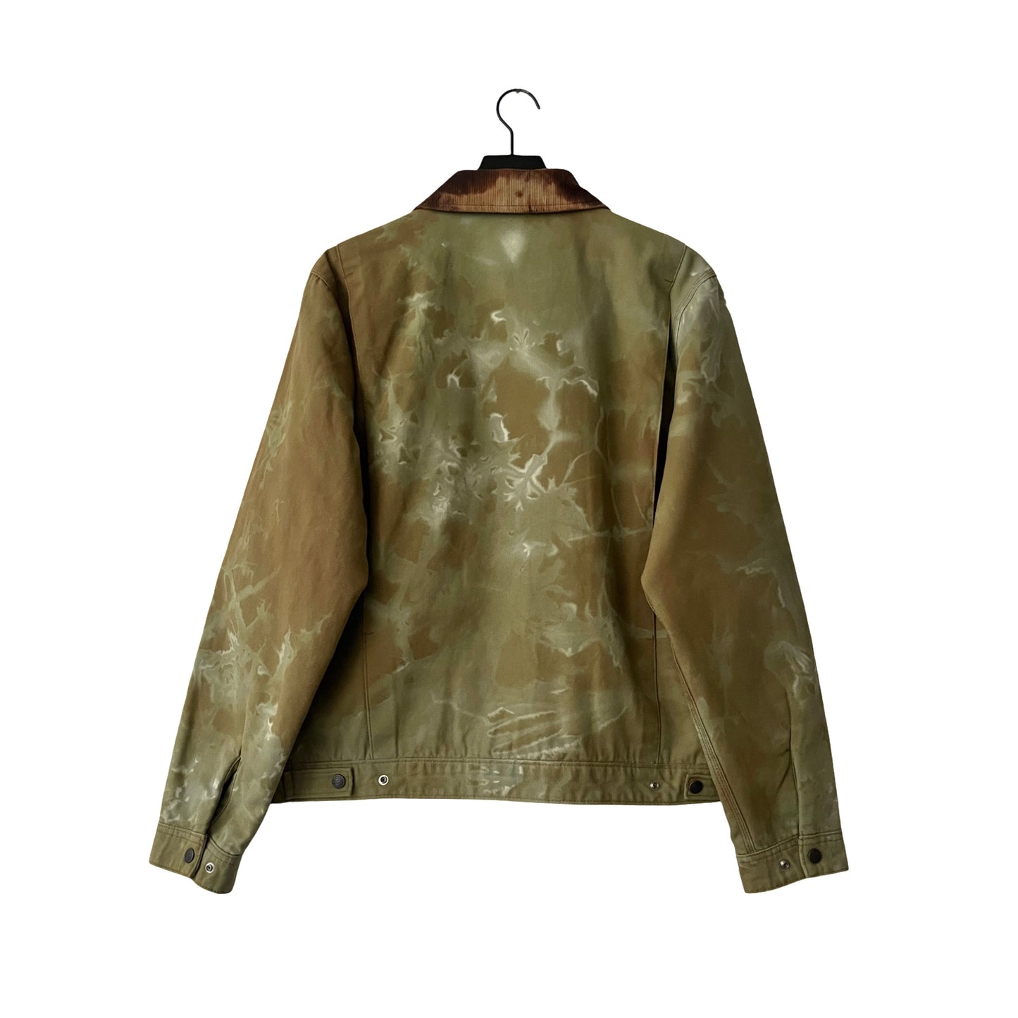 Dickies Blanket Lined Canvas Work Jacket w/Corduroy Collar in English Ivy / MEDIUM