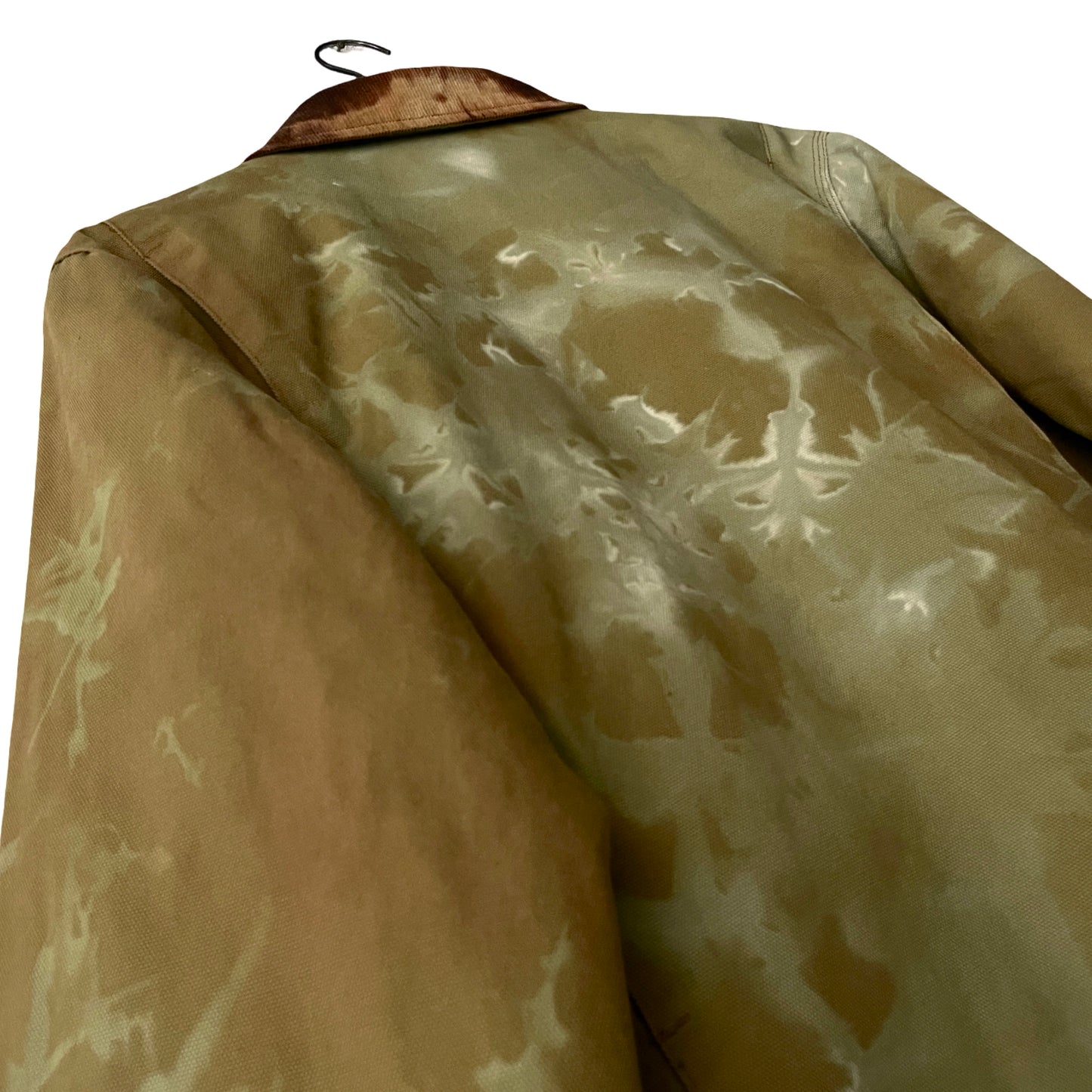 Dickies Blanket Lined Canvas Work Jacket w/Corduroy Collar in English Ivy / MEDIUM