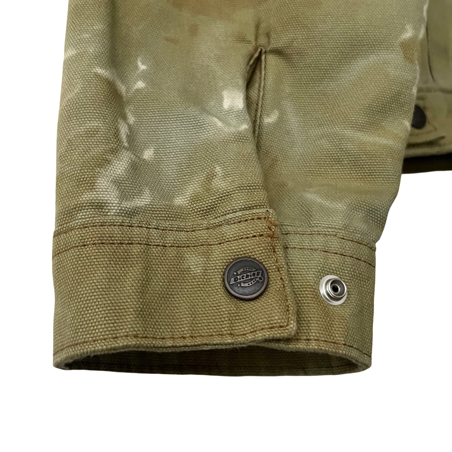 Dickies Blanket Lined Canvas Work Jacket w/Corduroy Collar in English Ivy / MEDIUM