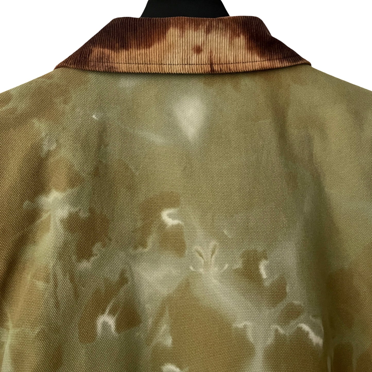 Dickies Blanket Lined Canvas Work Jacket w/Corduroy Collar in English Ivy / MEDIUM