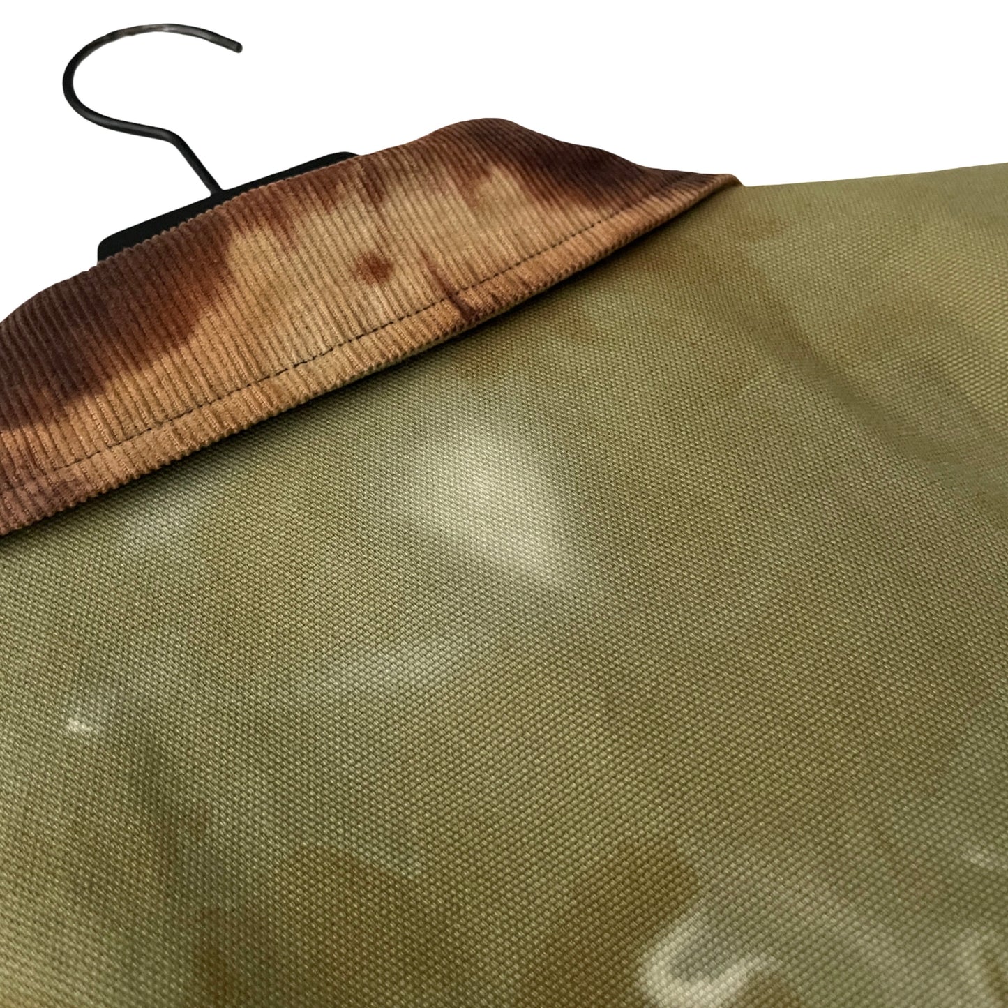 Dickies Blanket Lined Canvas Work Jacket w/Corduroy Collar in English Ivy / MEDIUM