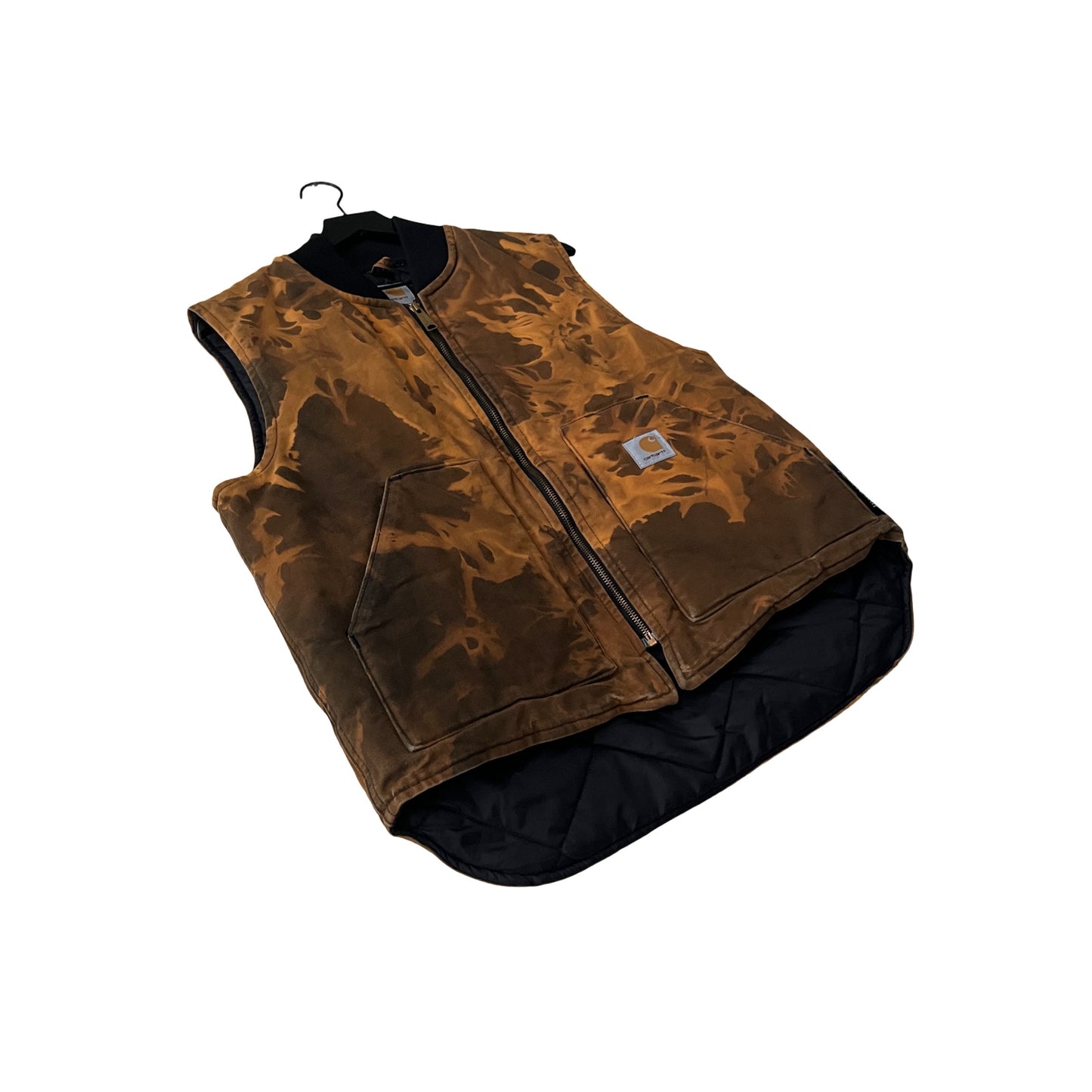 Carhartt Insulated Canvas Vest in Mojave / MEDIUM