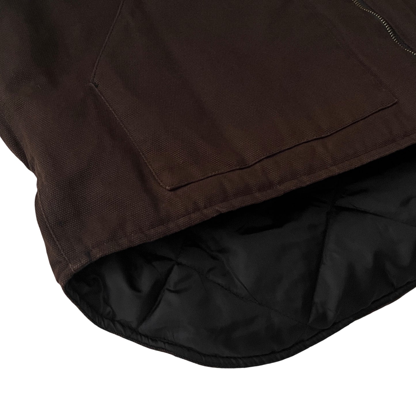 Insulated Canvas Workwear Vest in Singe / X-LARGE TALL