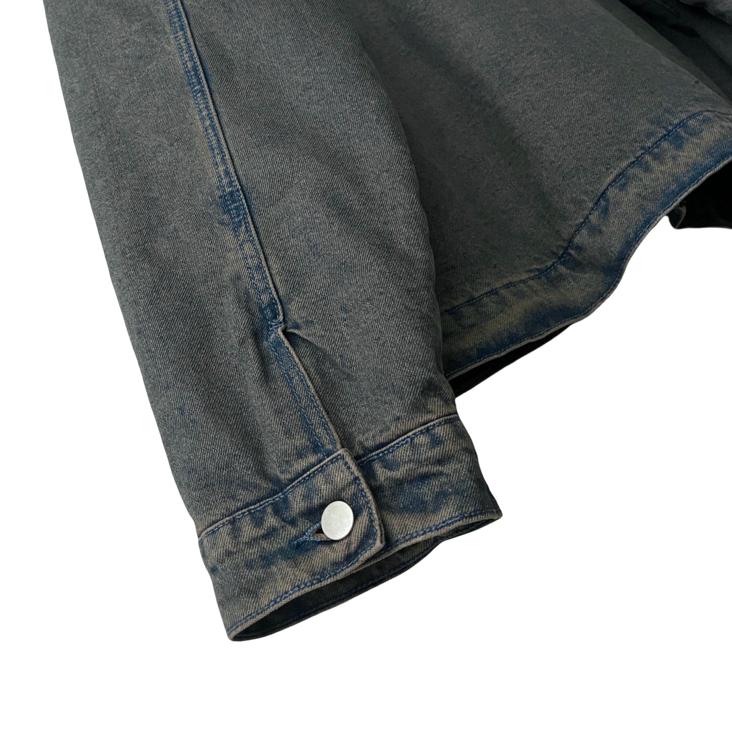 Denim Quilted Workwear Jacket in Shallows / X-LARGE