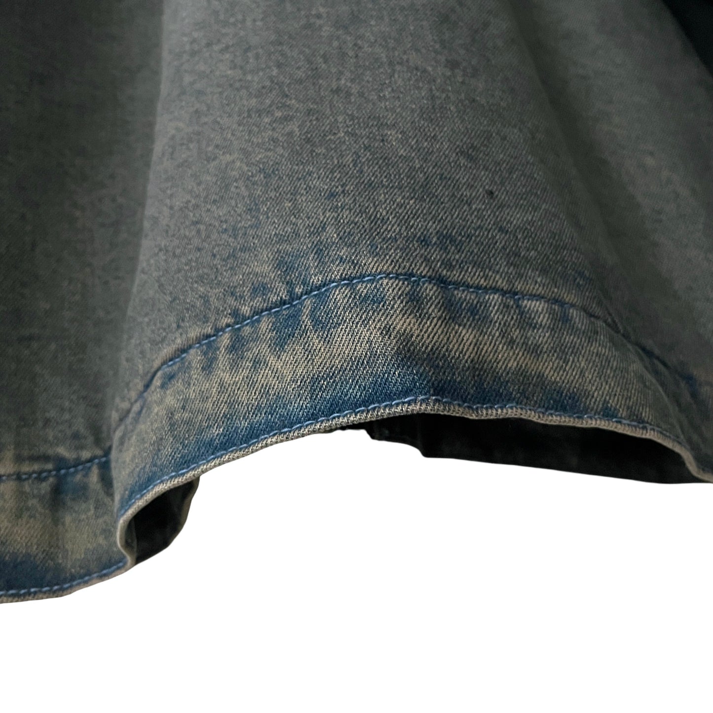 Denim Quilted Workwear Jacket in Shallows / X-LARGE