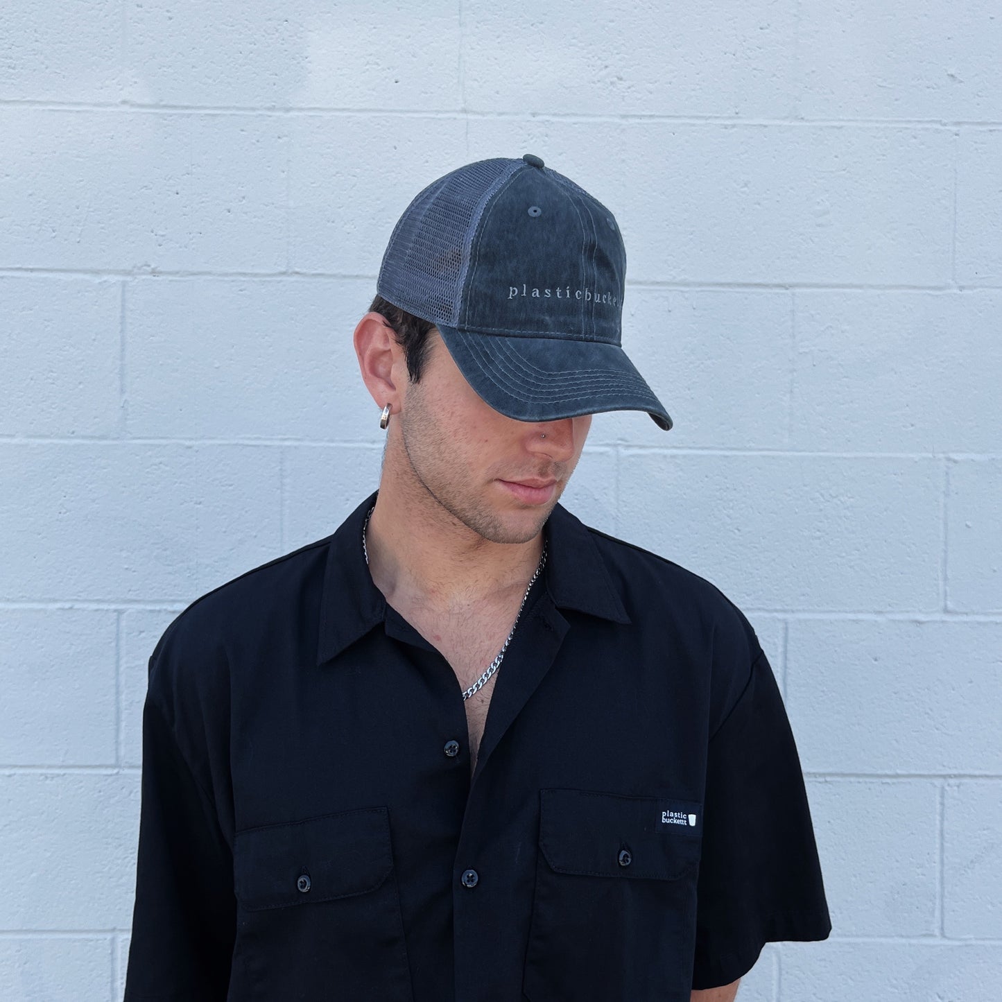 Gradation Hat in Graphite / ADJUSTABLE