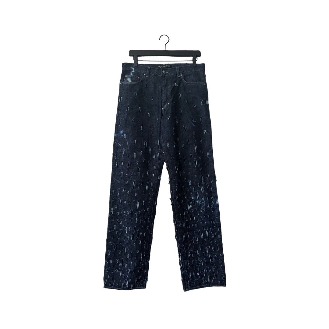 Versace Relaxed Denim Jeans in Deep / 32" Waist