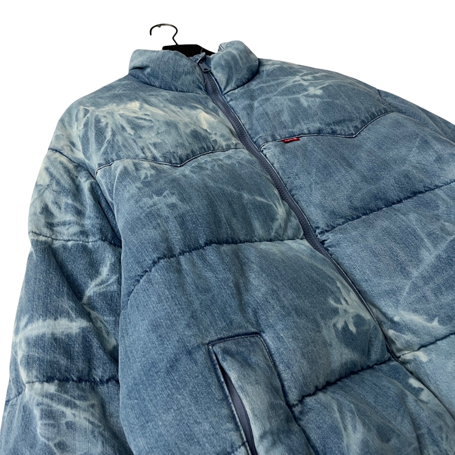 Levi's Down-filled Denim Puffer Jacket in Stratus / MEDIUM