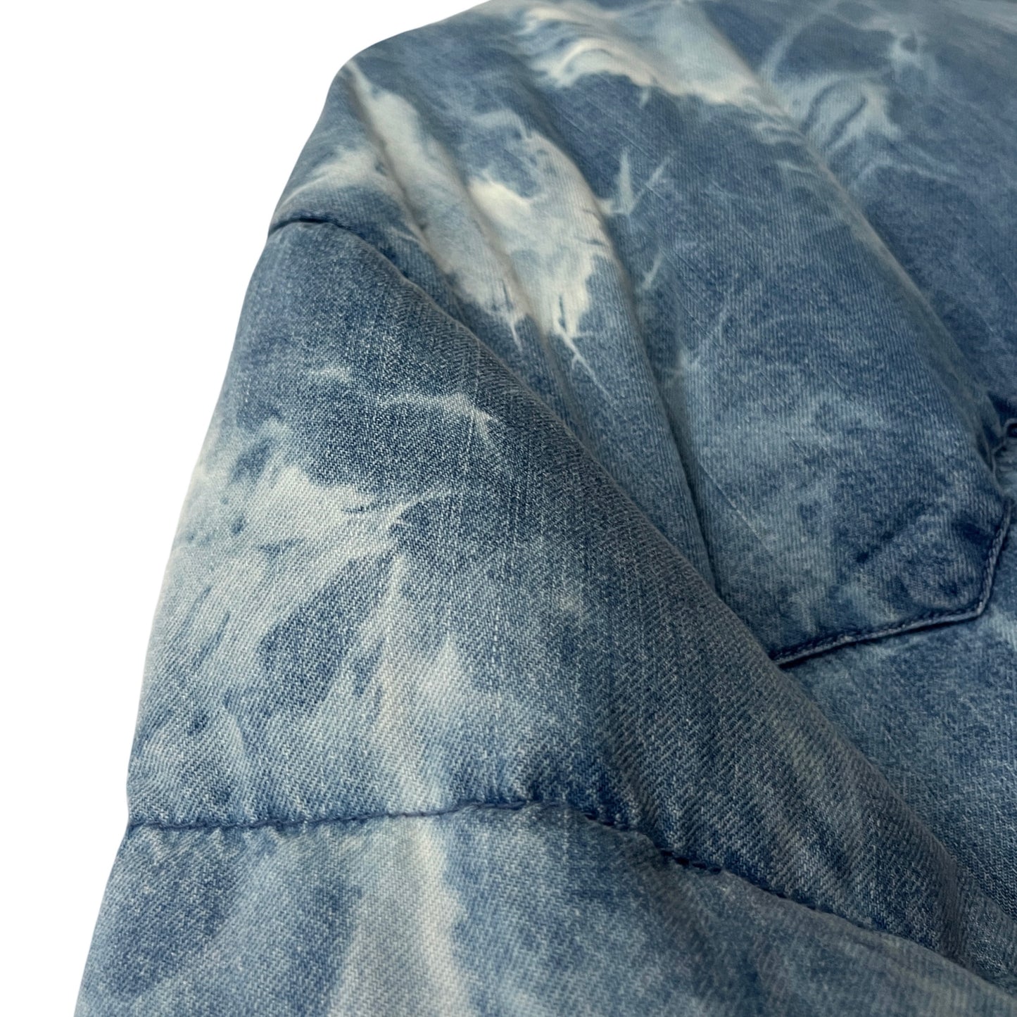 Levi's Down-filled Denim Puffer Jacket in Stratus / MEDIUM