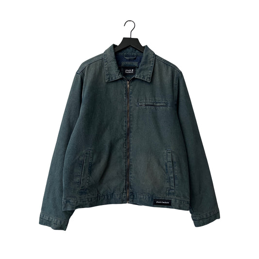 Denim Quilted Workwear Jacket in Peninsula / LARGE