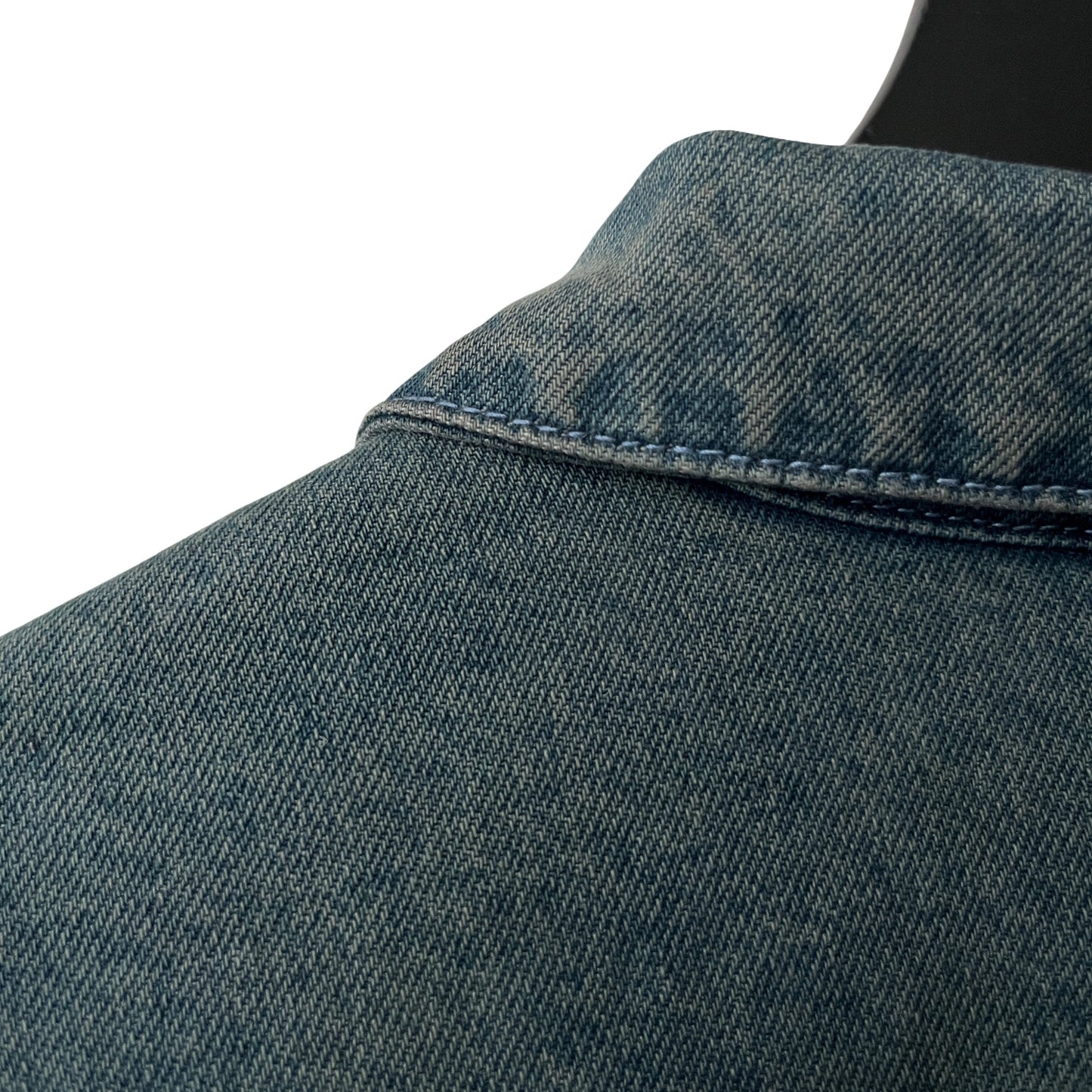 Denim Quilted Workwear Jacket in Peninsula / LARGE