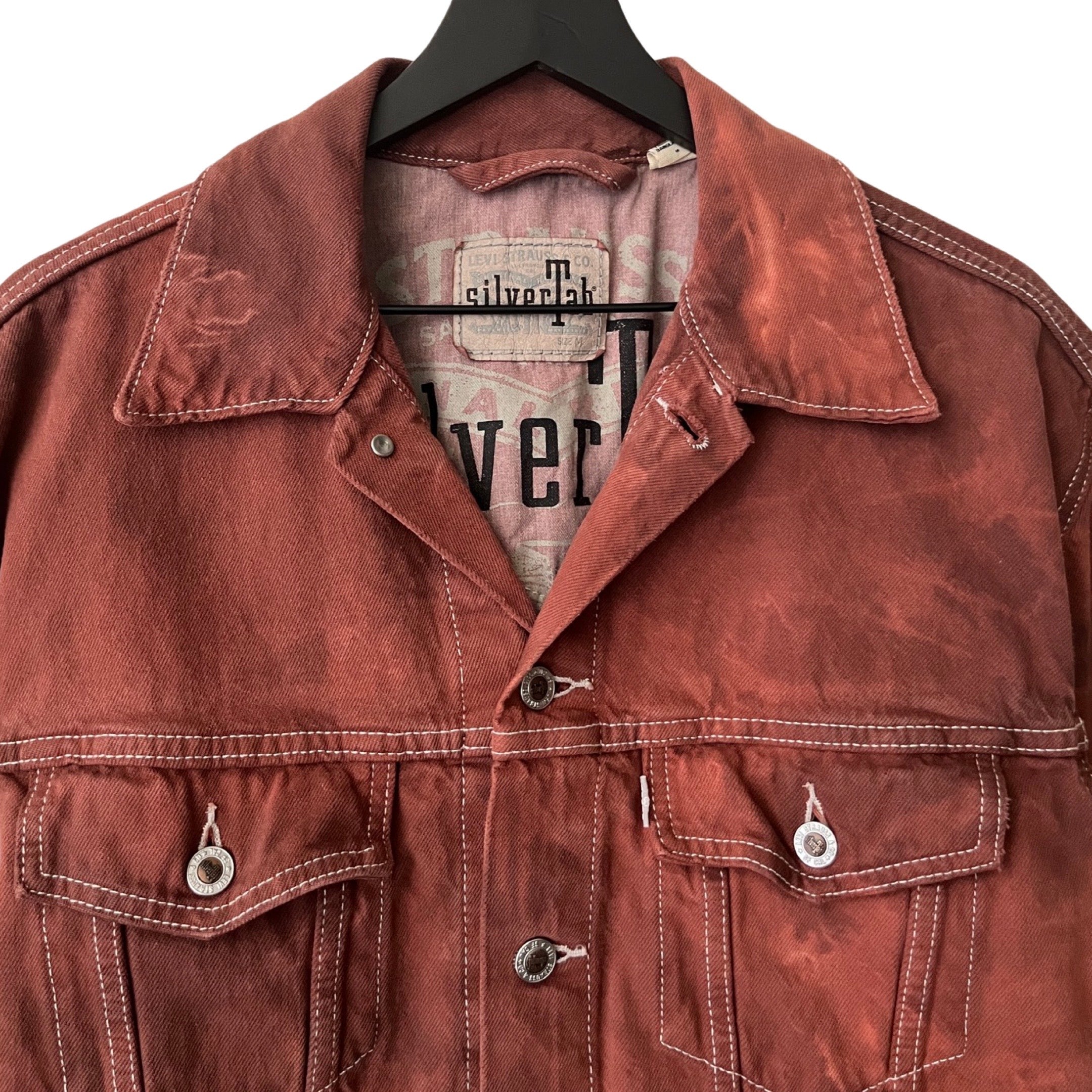 Levis silvertab denim on sale jacket