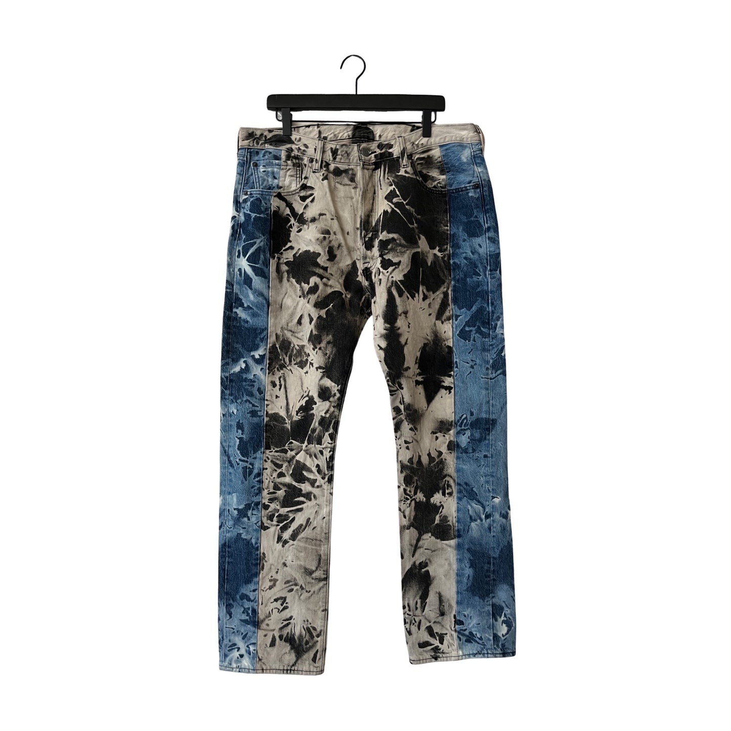 Levi's 501 (Reworked) Split Tone Jeans in Illusion / 38" x 32"