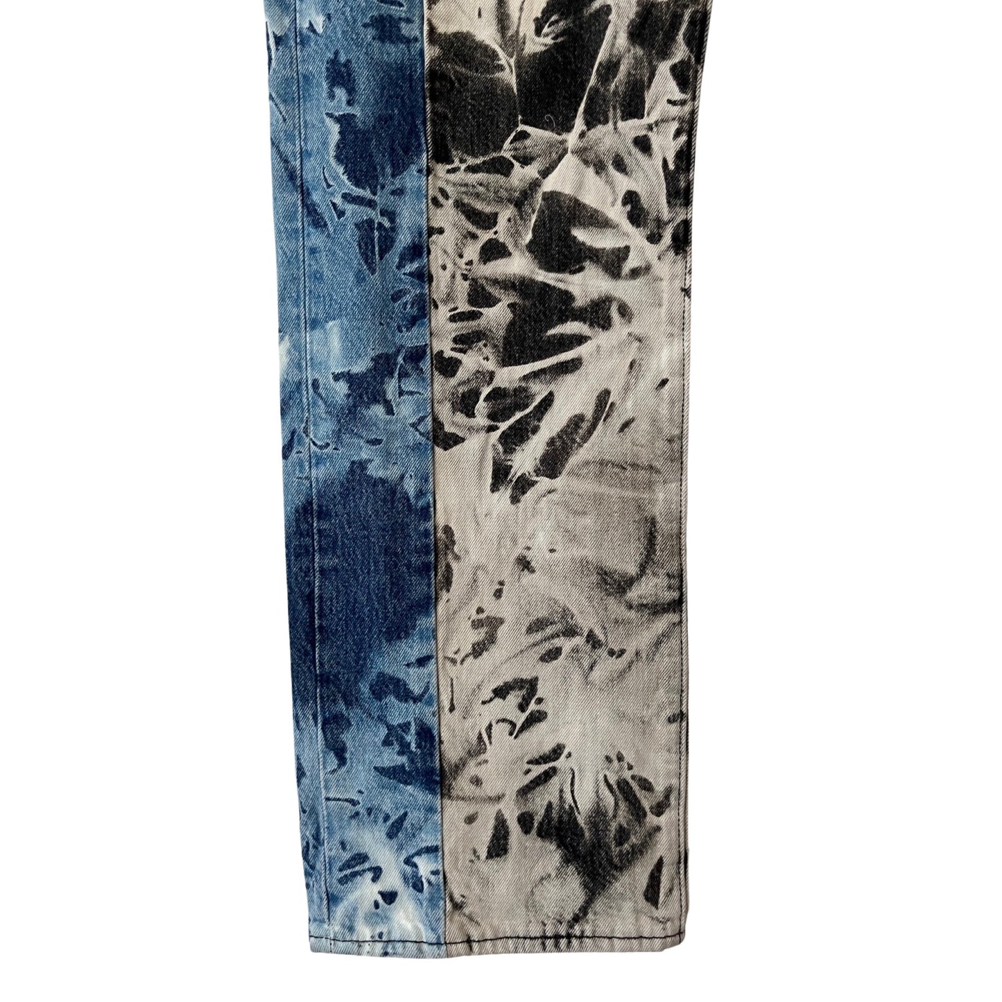 Levi's 501 (Reworked) Split Tone Jeans in Illusion / 38" x 32"