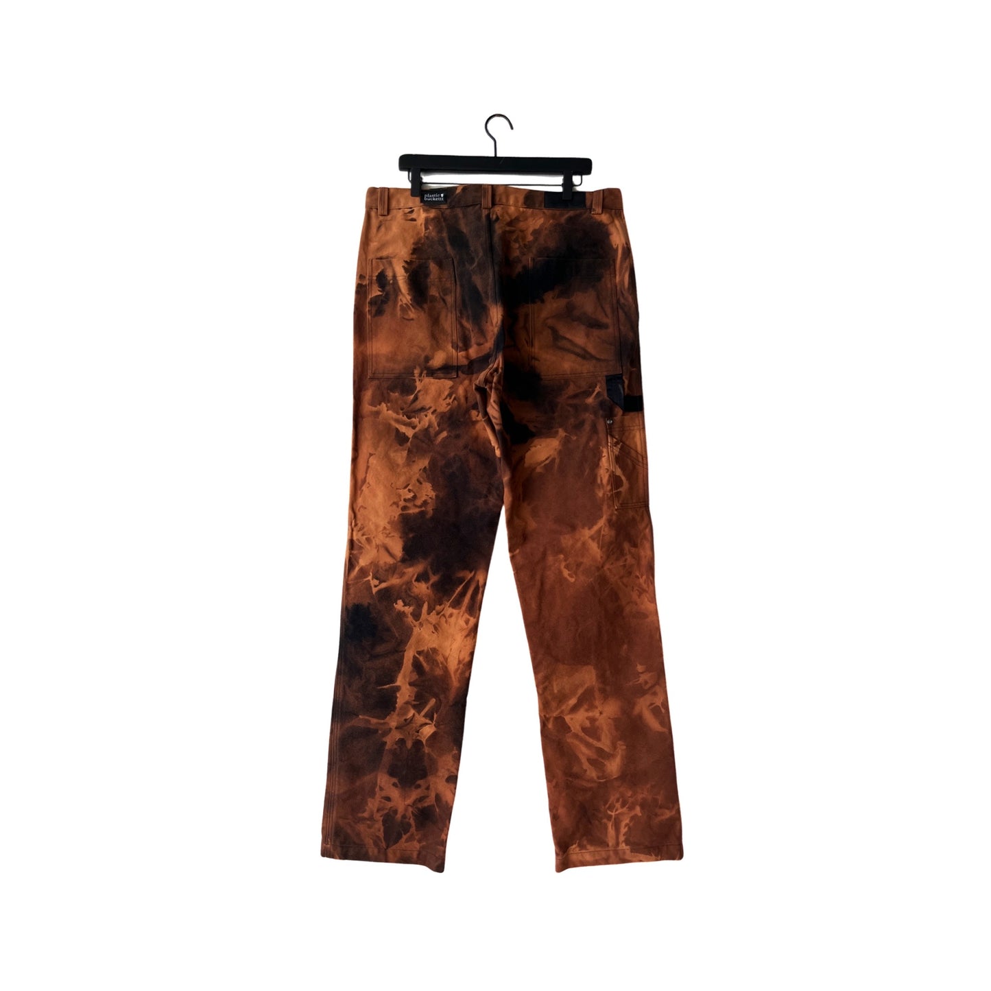 Nahmias Double Knee Carpenter Pants in Petrified / 38" x 34"