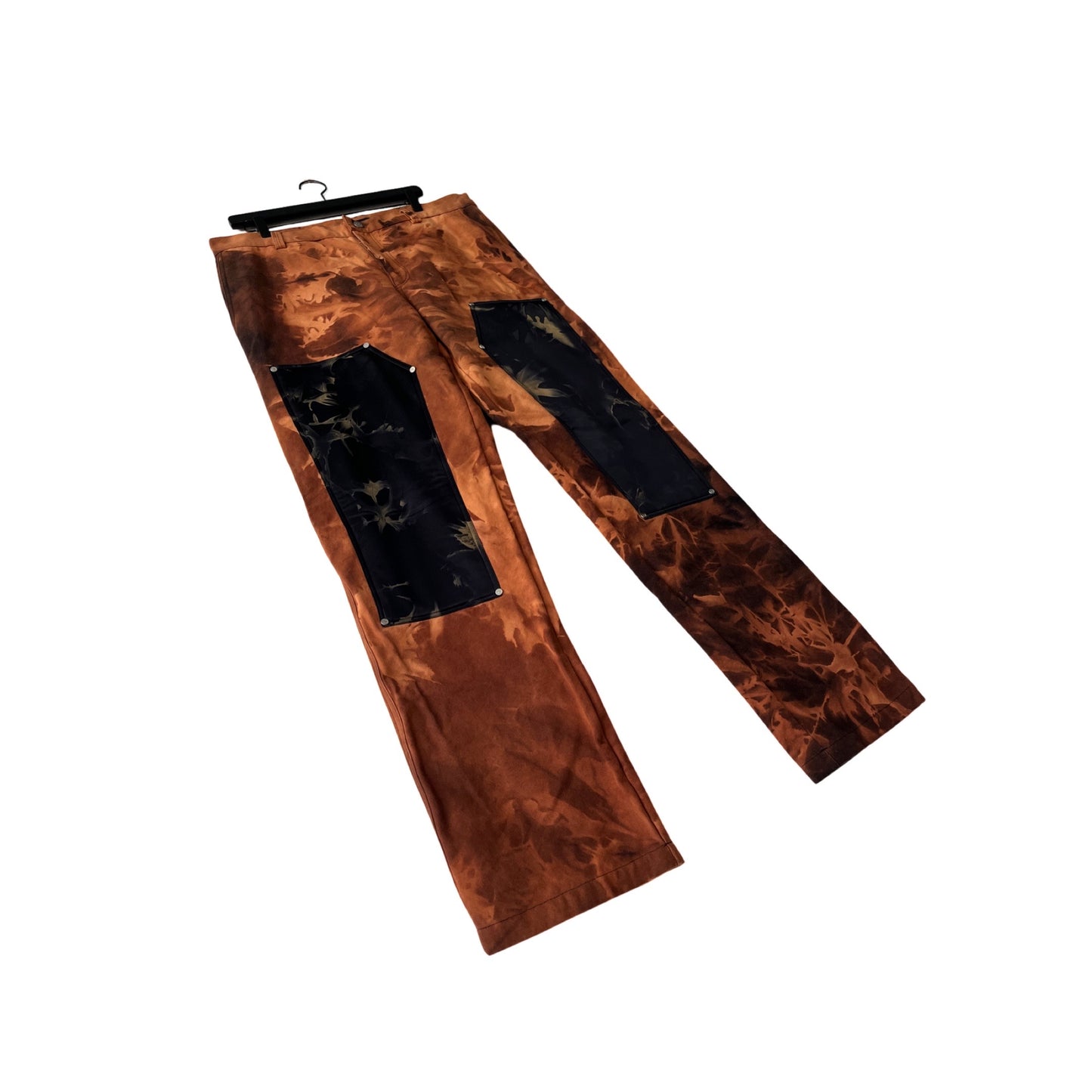 Nahmias Double Knee Carpenter Pants in Petrified / 38" x 34"