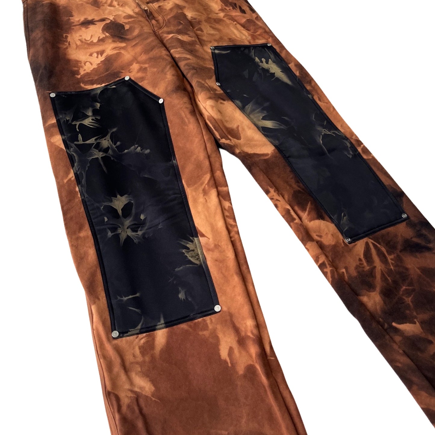 Nahmias Double Knee Carpenter Pants in Petrified / 38" x 34"