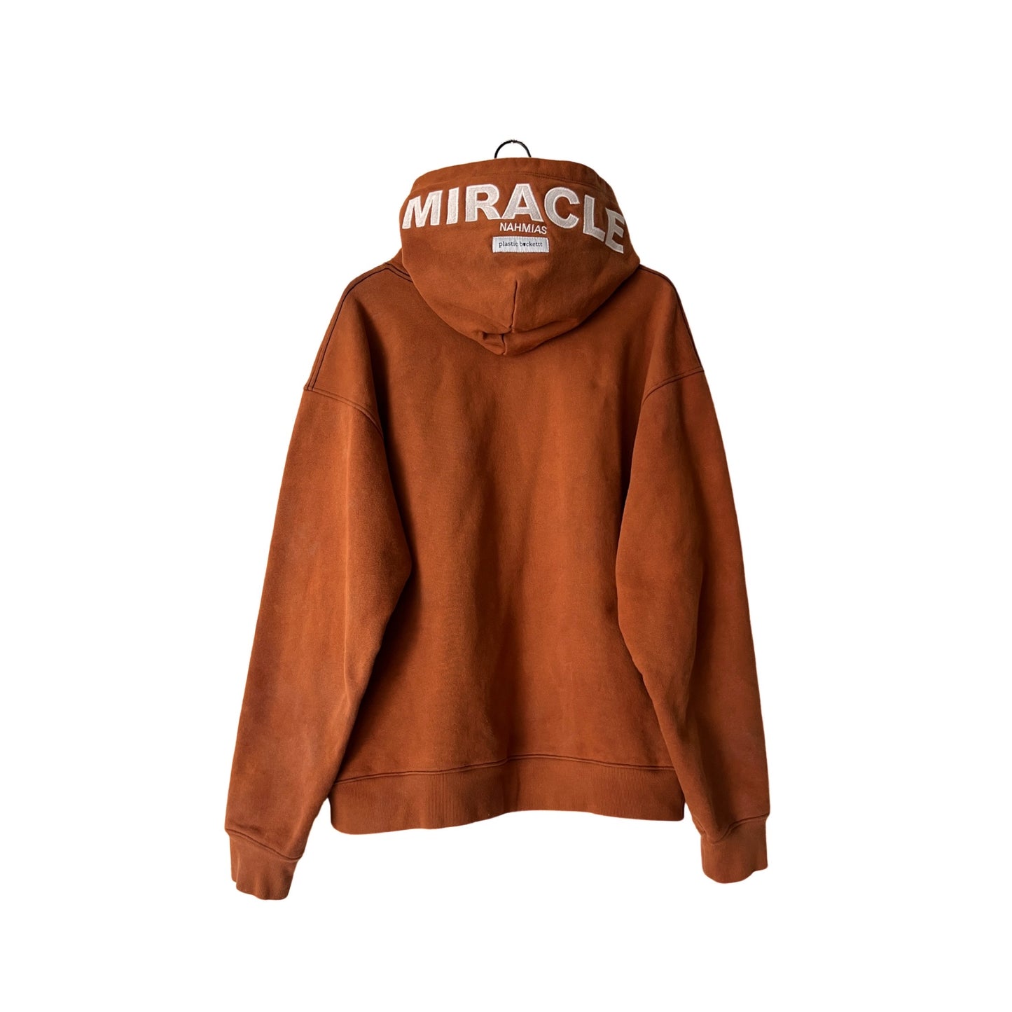 Nahmias Embroidered Miracle Hoodie in Earth / LARGE (also fits XL)