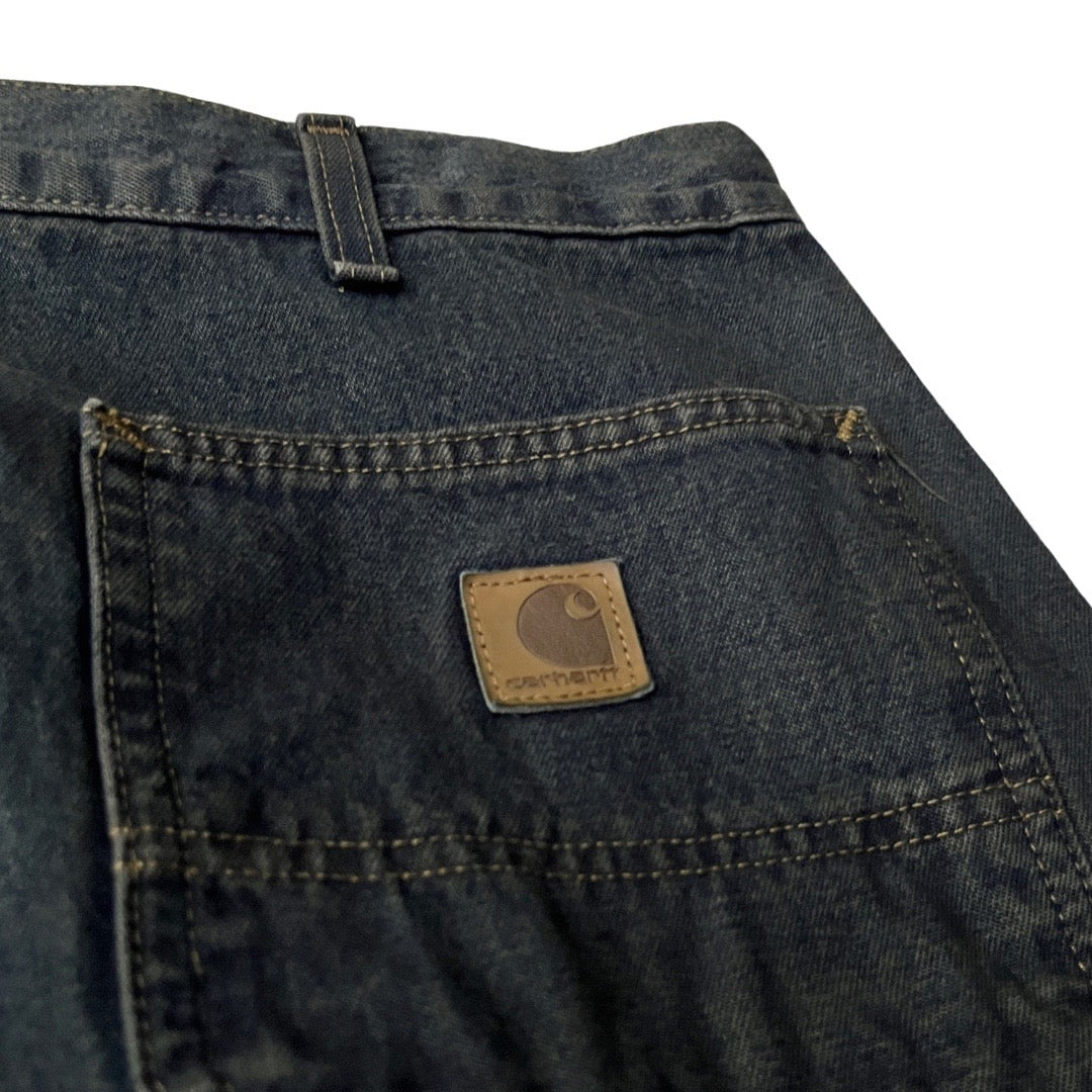 Carhartt Loose Fit Carpenter Jeans in Overtime / 38" x 32"