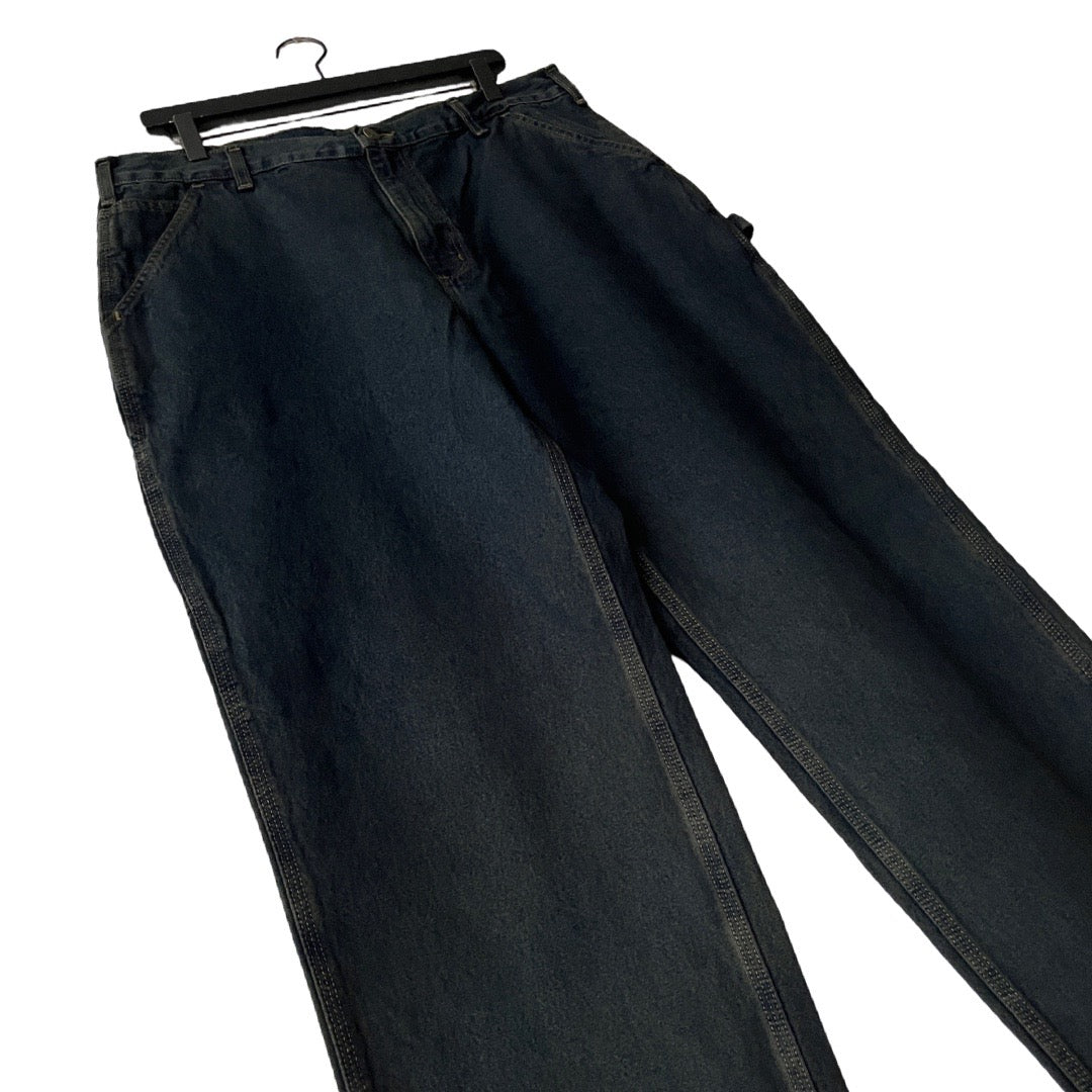 Carhartt Loose Fit Carpenter Jeans in Overtime / 38" x 32"