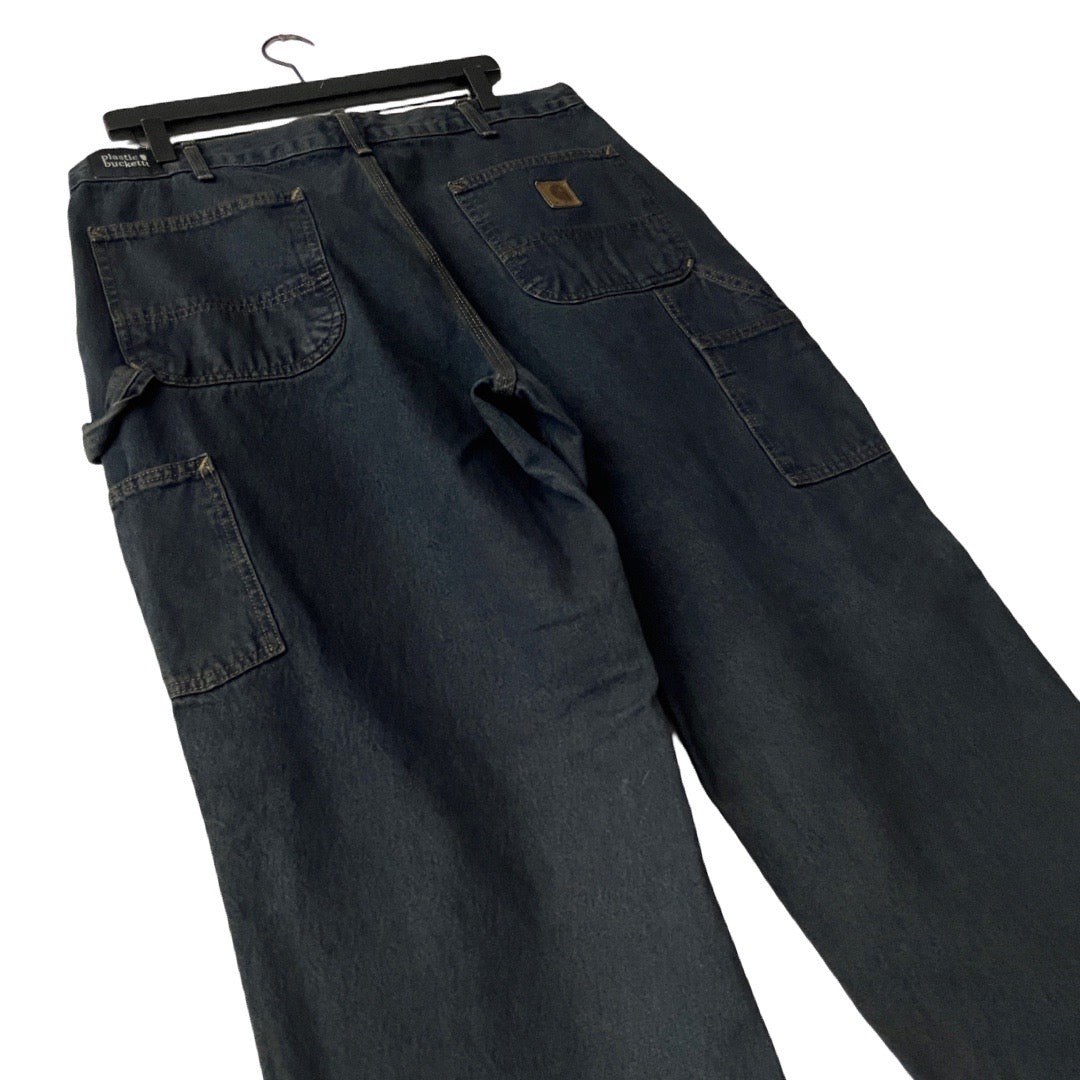 Carhartt Loose Fit Carpenter Jeans in Overtime / 38" x 32"