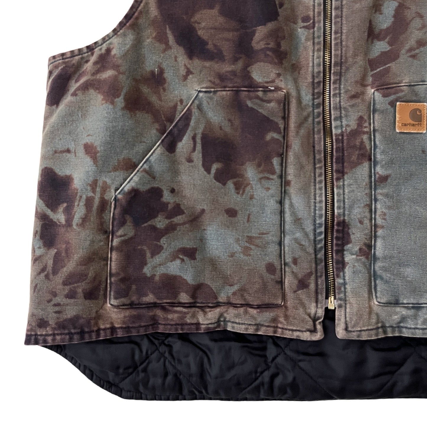 Carhartt Insulated Canvas Vest in Amethyst / XXL