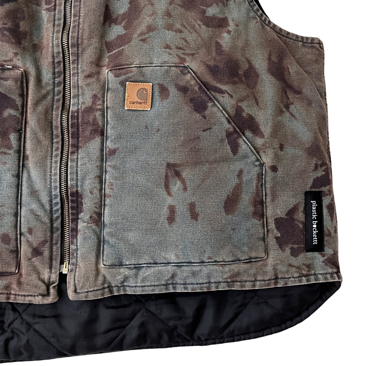 Carhartt Insulated Canvas Vest in Amethyst / XXL