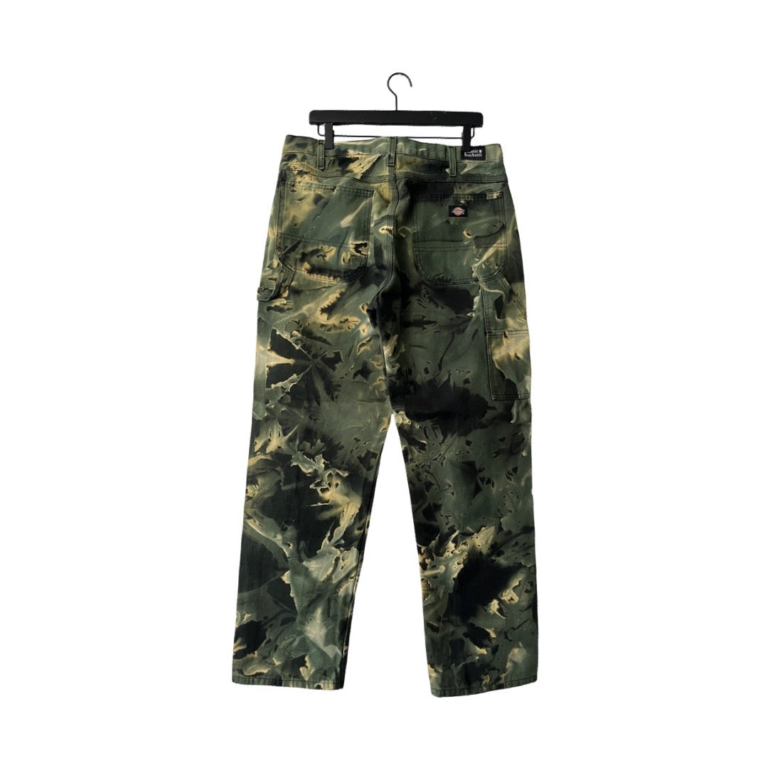 Dickies Durable Triple Stitch Carpenter Pants in Botanical / 34” x 32"