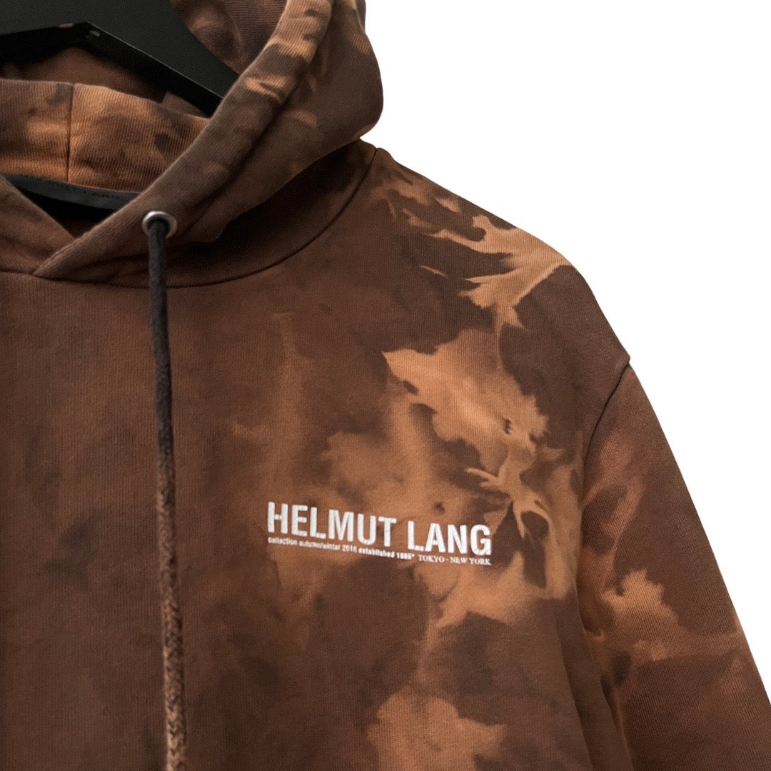 Helmut Lang Logo Hoodie in Antiqua / MEDIUM