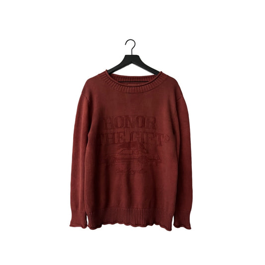 Honor The Gift HTG Pack Knit Sweater in Barolo / MEDIUM