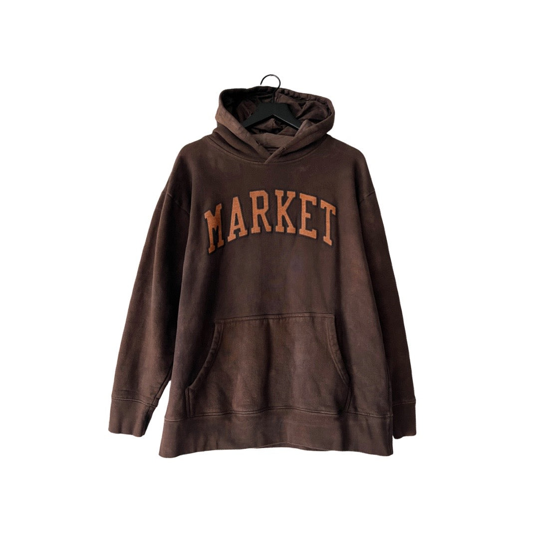 Market Script Logo Hoodie in Canyon / LARGE