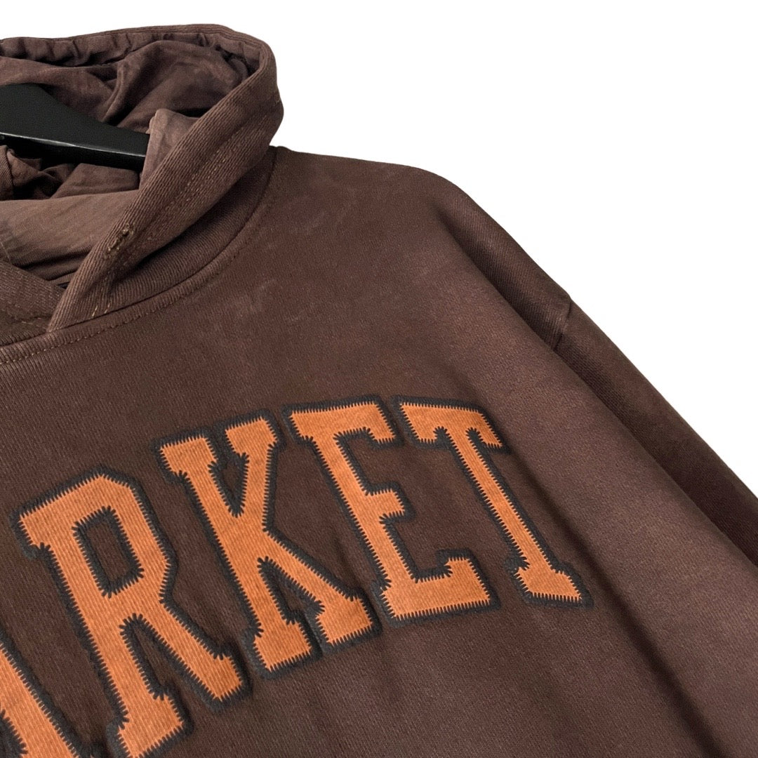 Market Script Logo Hoodie in Canyon / LARGE