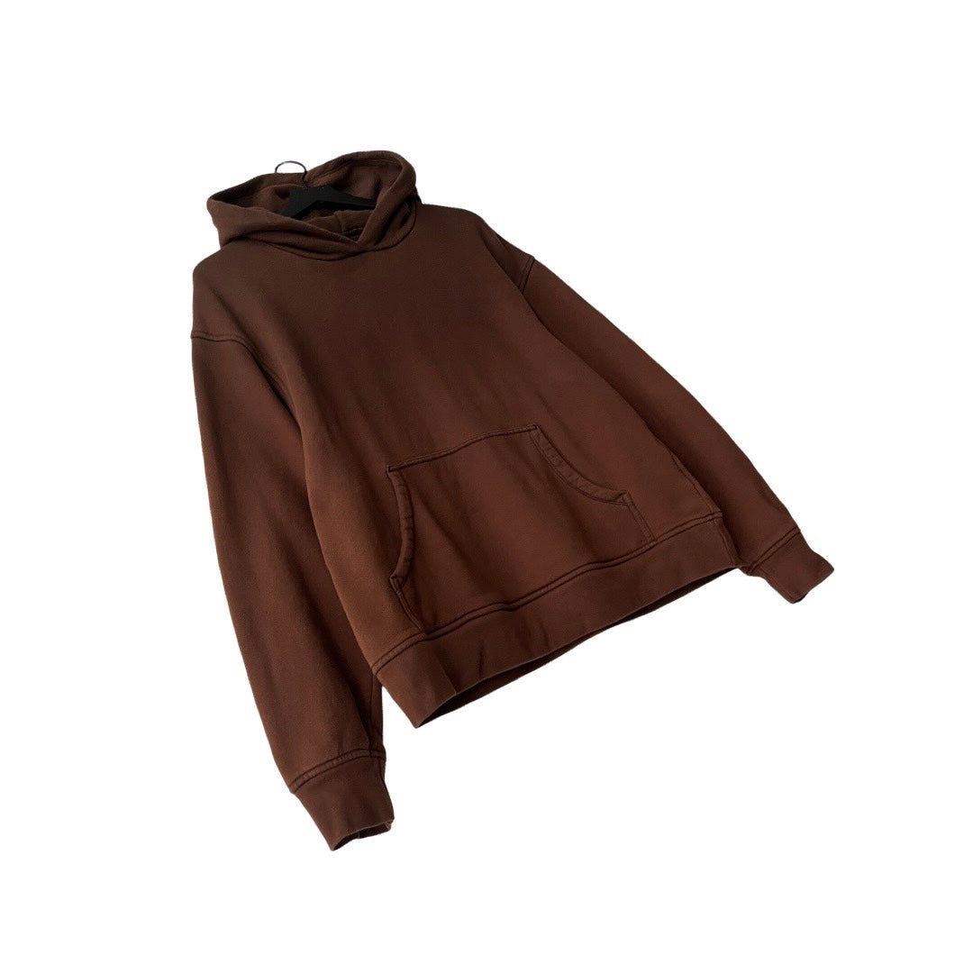 Plush Cotton Hoodie in Riverbed / MEDIUM (or Large)