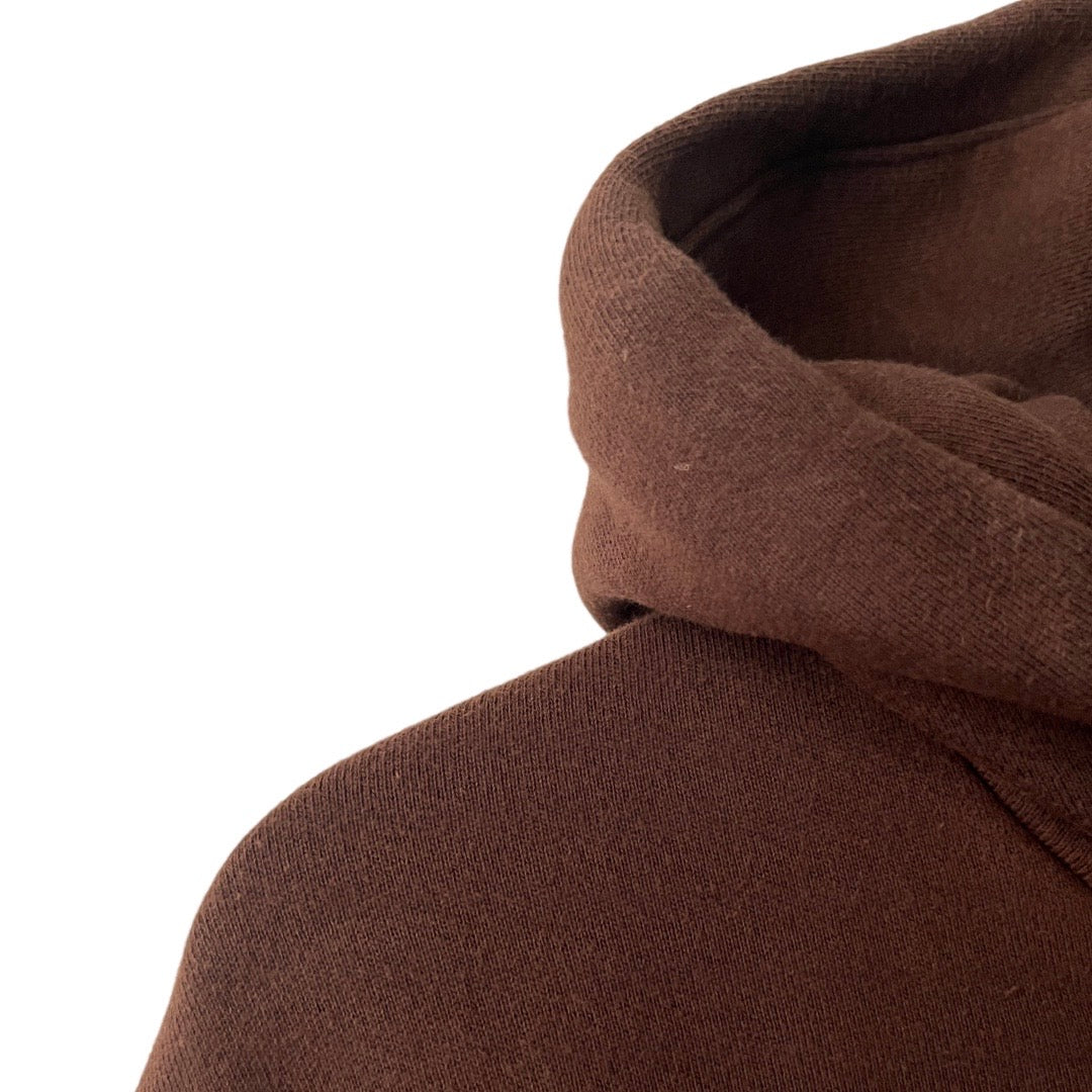 Plush Cotton Hoodie in Riverbed / MEDIUM (or Large)