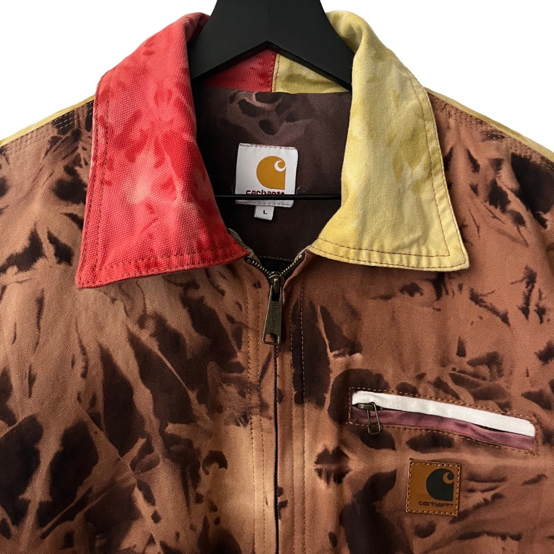 Reclaimed LA x Plastic Buckettt Reconstructed Carhartt Jacket (minimal insulation) / LARGE