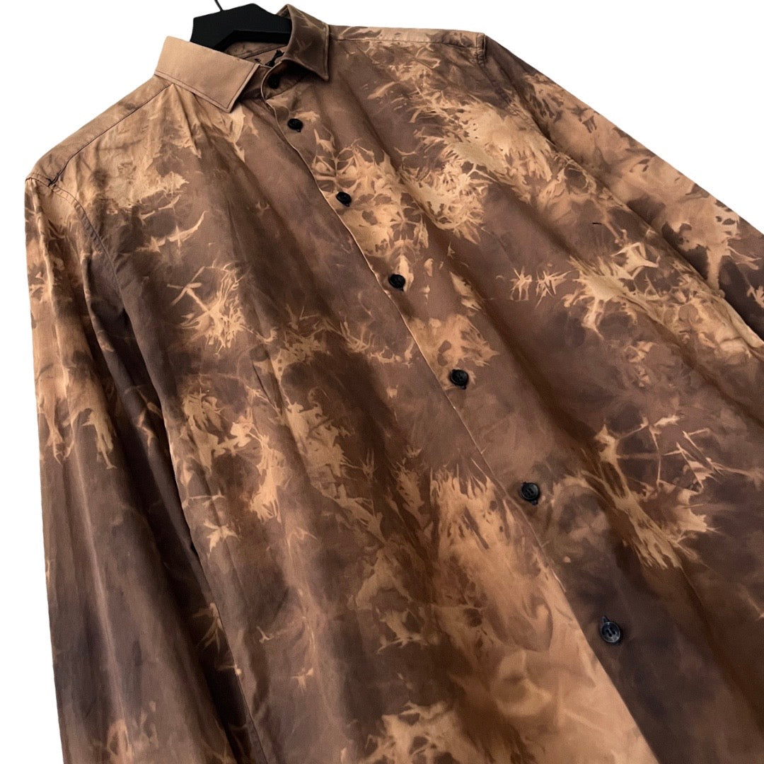 Versace Dress Shirt in Cordyceps / MEDIUM